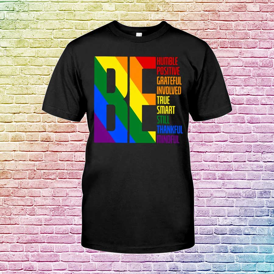 Pride T Shirt Designs, Transgender Gifts, Lgbt Be Humble Be Kind Classic T-Shirt, Pride Shirt