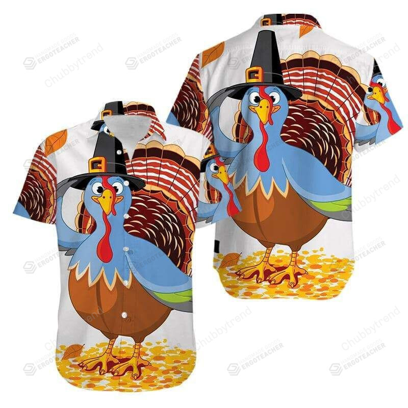 Funny Turkeys Thanksgiving Hawaii Shirts Ha67868