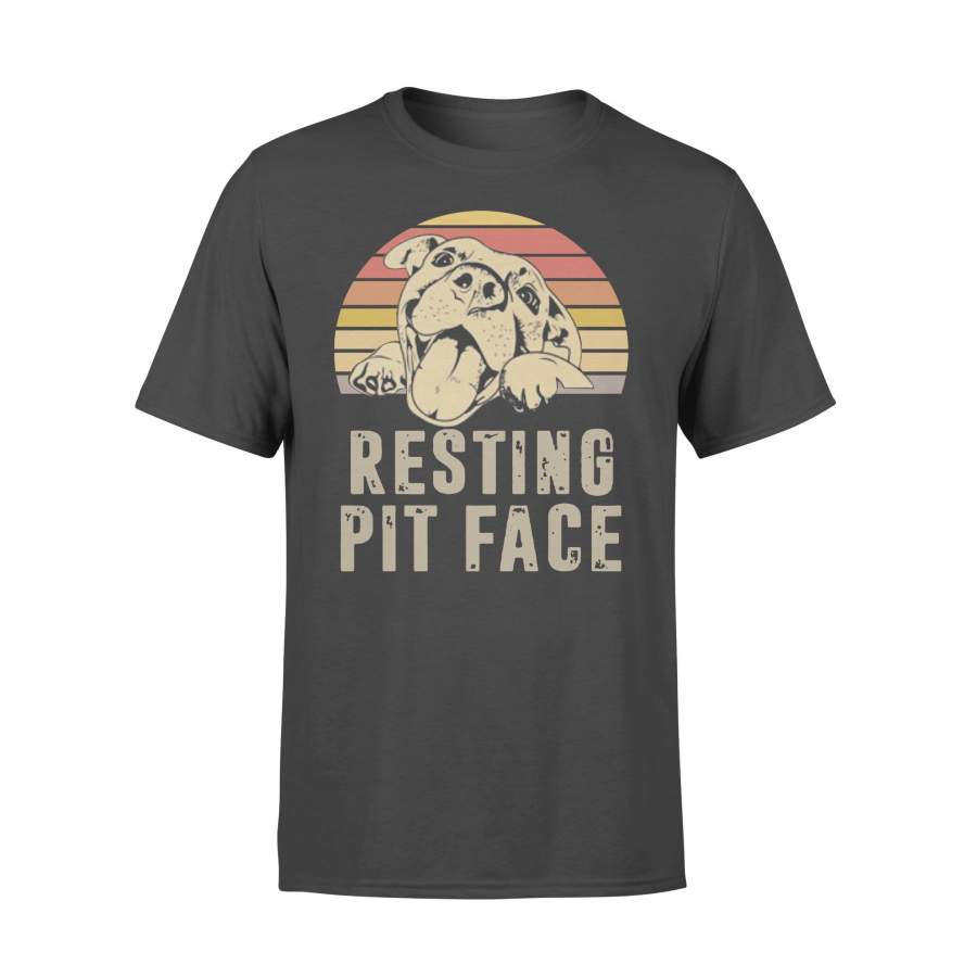 Resting Pit Face Vintage Reetro T-shirt