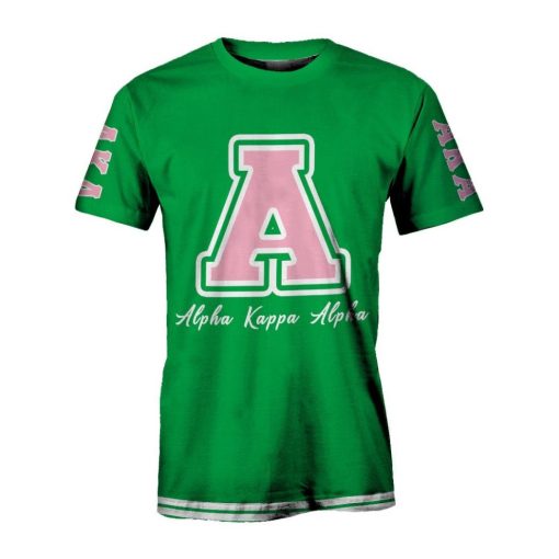 Alpha Kappa Alpha Green All Over Print