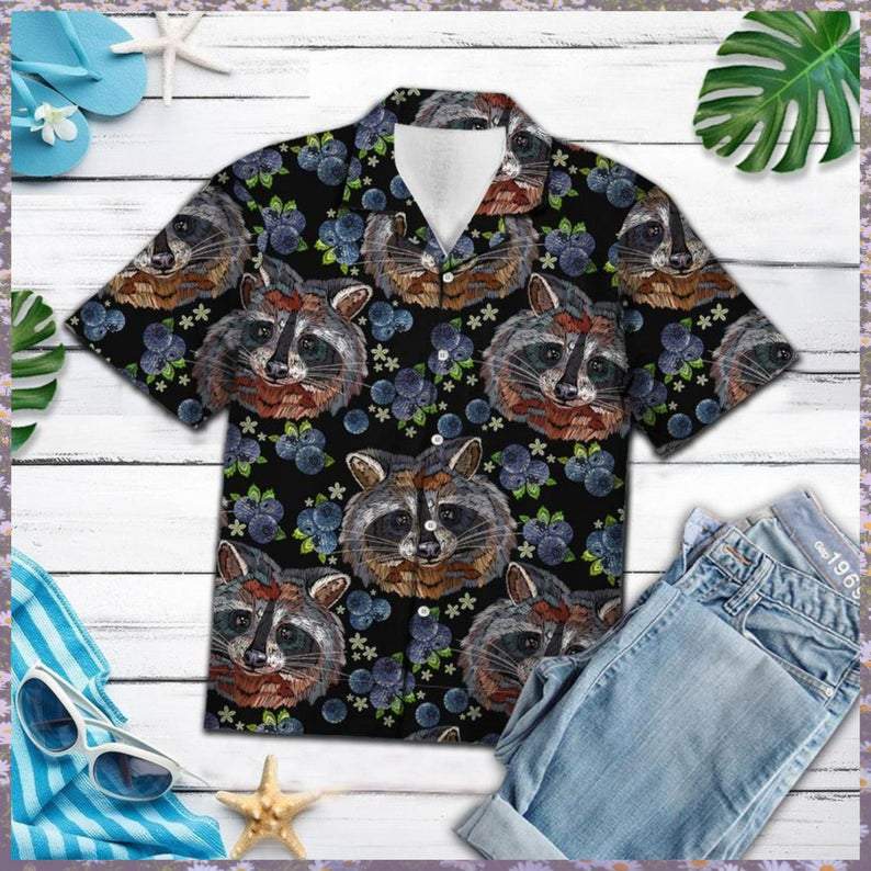 Amazing Raccoons Hawaiian Shirt | Unisex | Adult | Hw6979