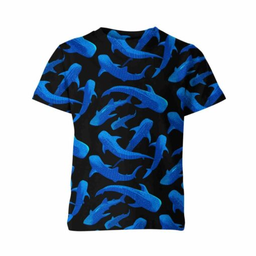 Shark Pattern Kids T-Shirt