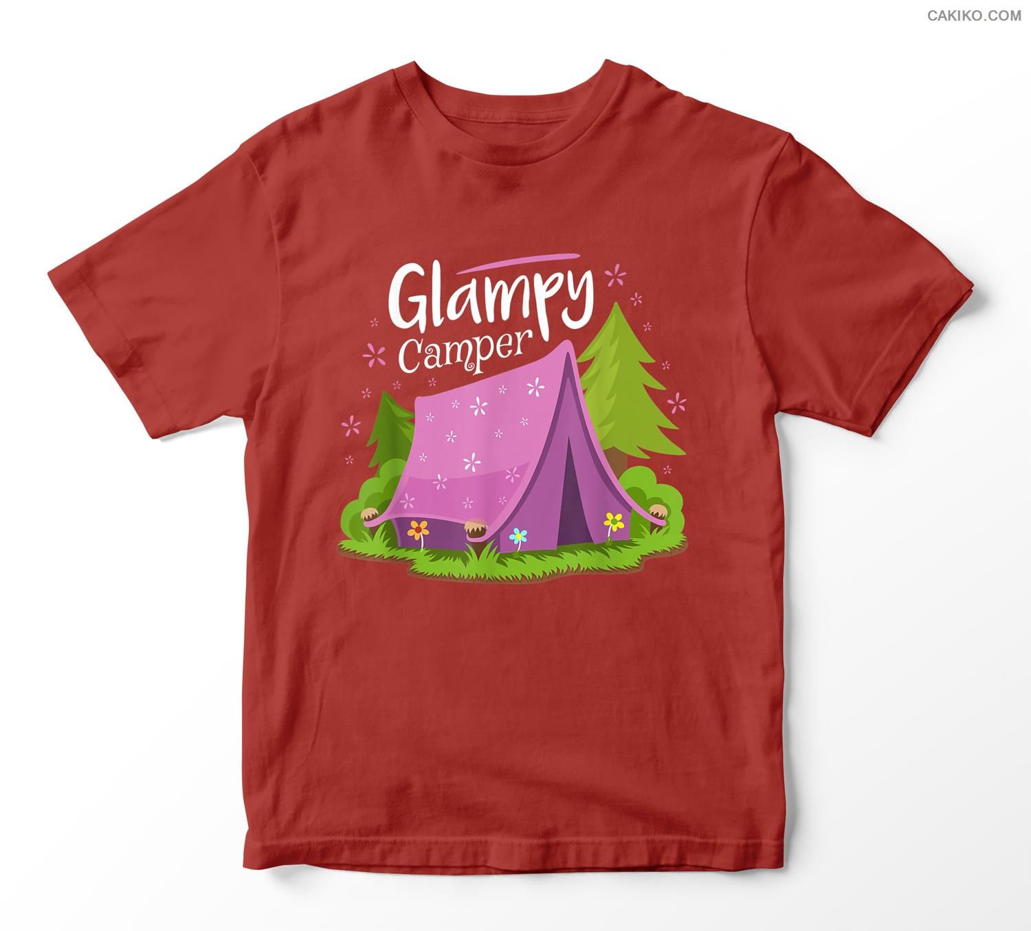 Glampy Camper Caravan Camping Glamping Gear Gift T-Shirt – NanoShirt Store