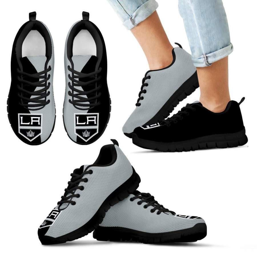 Two Colors Trending Lovely Los Angeles Kings Sneakers