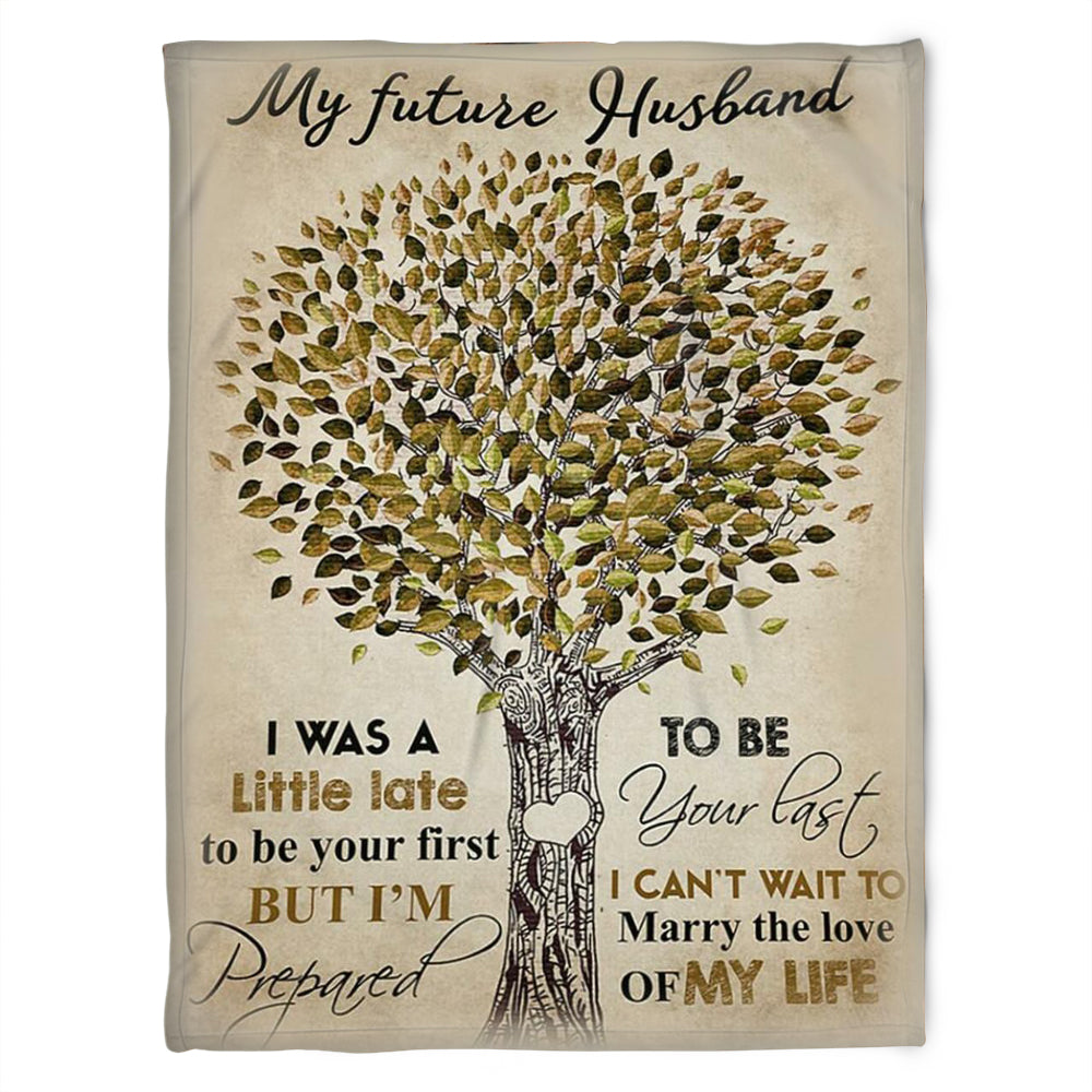 Tree Blanket, My Future Husband Blanket. Marry The Love Of My Life.Gift For Husband Family Home Decor Bedding Couch Sofa Soft And Comfy Cozy