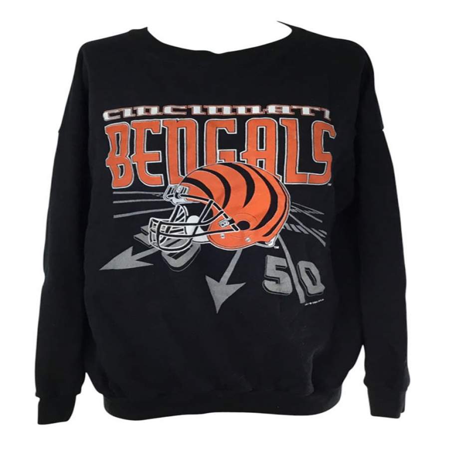 Vintage Cincinnati Bengals Graphic Sweatshirt S0823