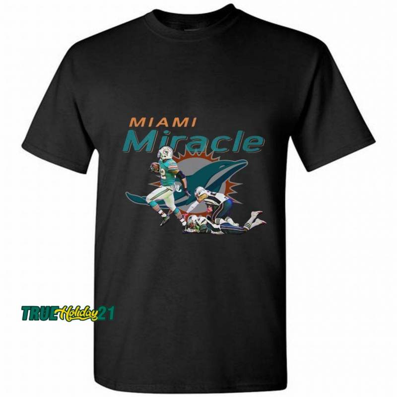 The Miami Miracle Kenyan Drake Beats The Patriots Shirt