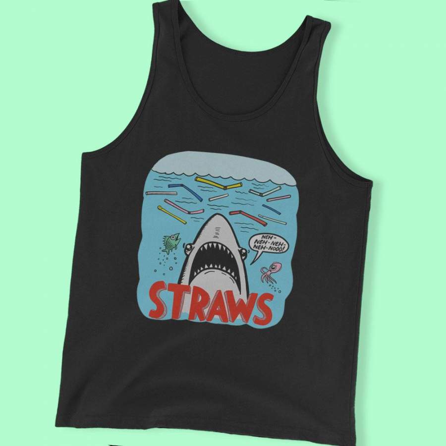 Staws Shark Men’s Tank Top