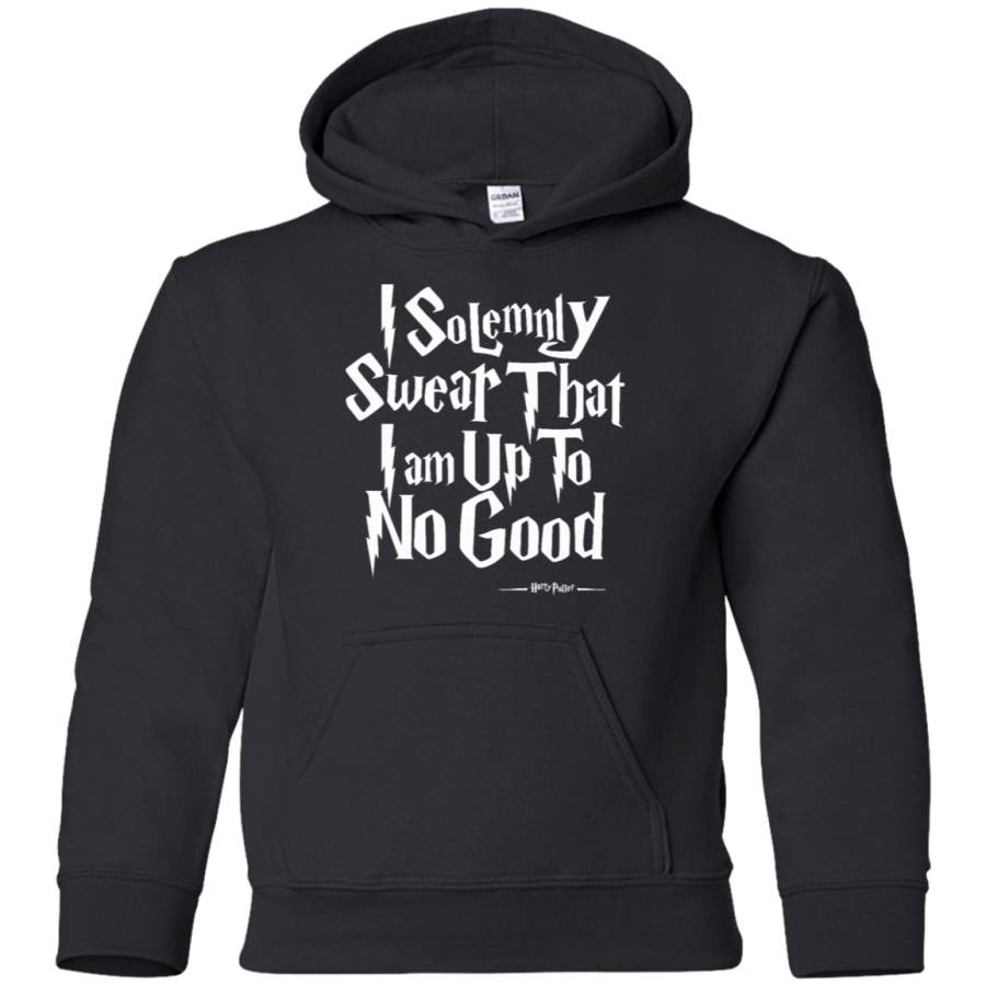 AGR I Solemnly Swear I am Up to No Good Youth Pullover Hoodie