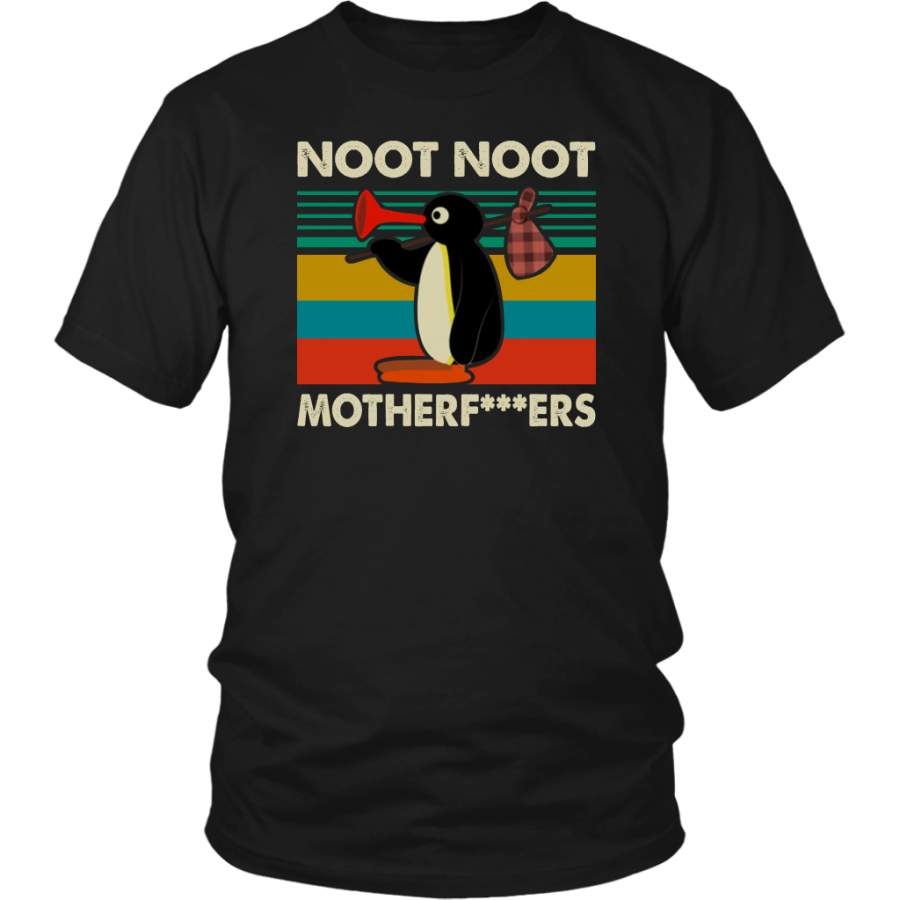 Pingu Noot Noot Motherfucker shirts Funny Penguin