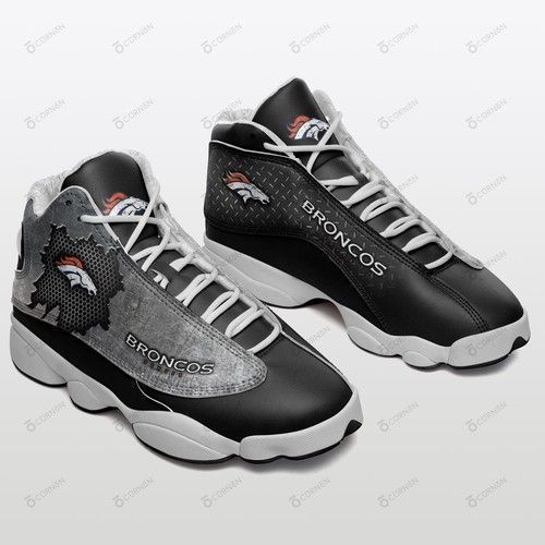 Denver Broncos Air Jordan Sneaker13 205 Shoes Sport Sneakers Jd13 Sneakers Personalized Shoes Design