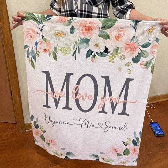 Lovelypod – Mom Blanket, Mothers Day Blanket