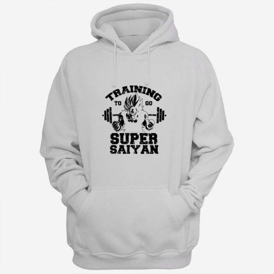 Training To Go Super Saiyan Men Hoodies | Women Hoodies | Teesmarvel