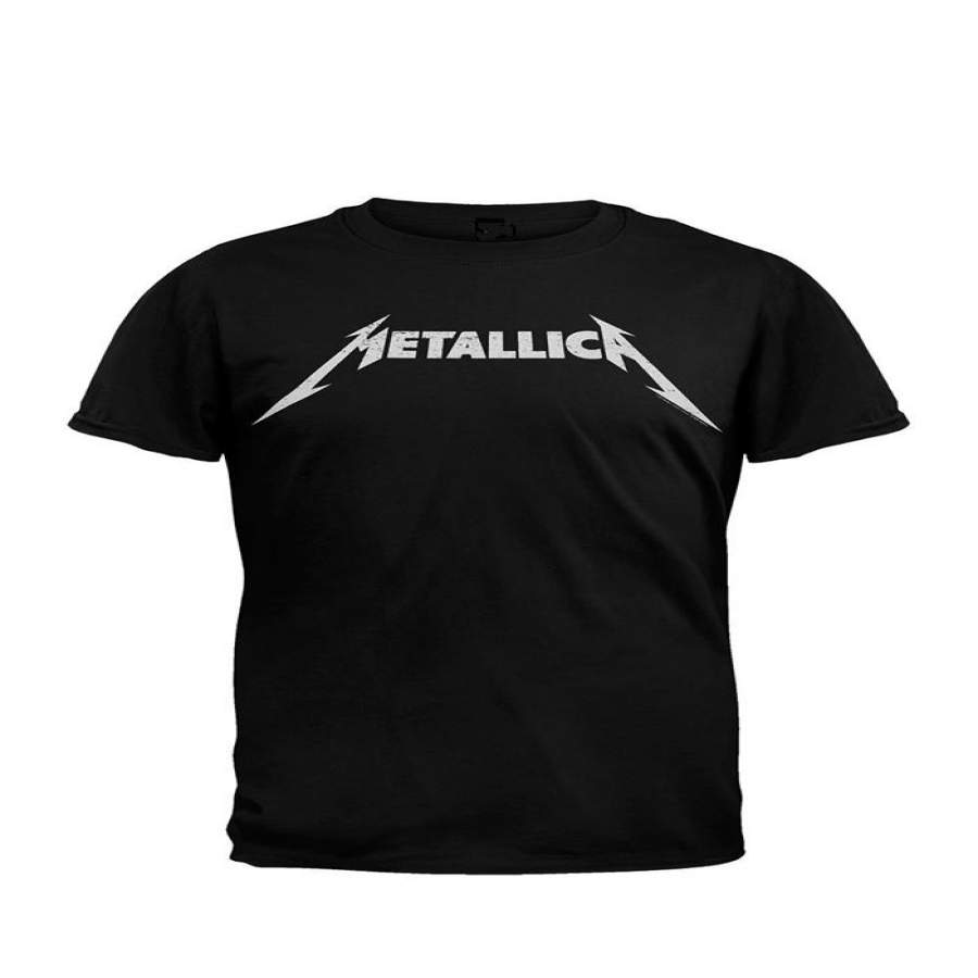 Metallica Band Logo T-Shirt – Rock Band Merch