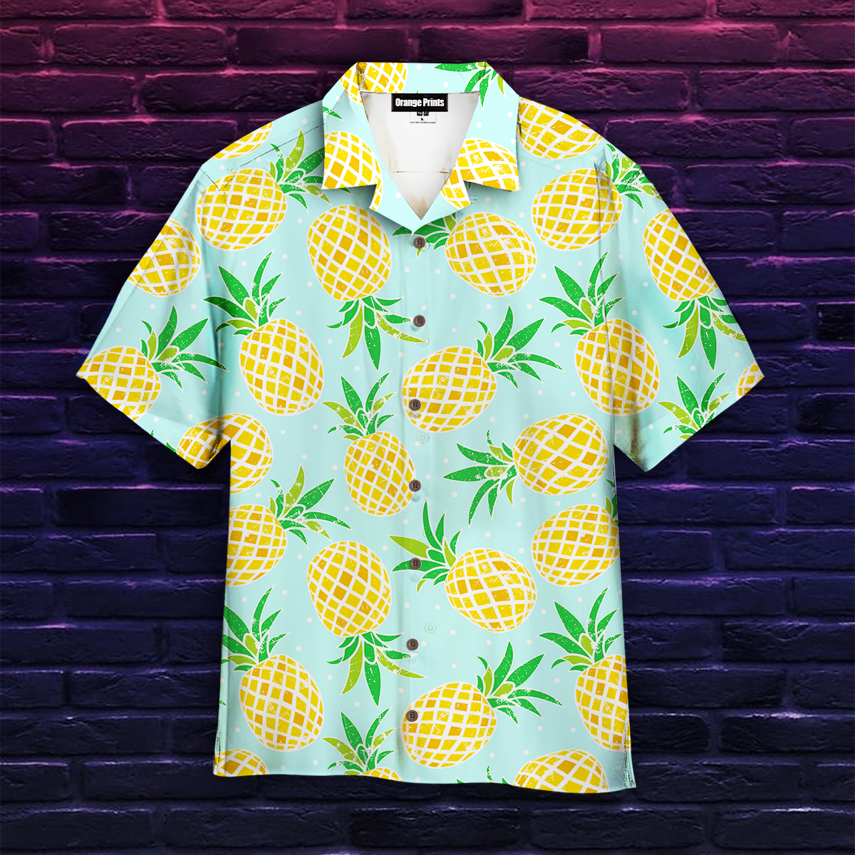 Pineapple Tropical Aloha Hawaii Shirts For Men Women Ha25764