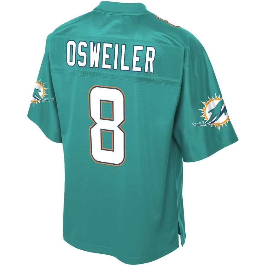 Brock Osweiler Miami Dolphins NFL Pro Line Youth Player Jersey – Aqua