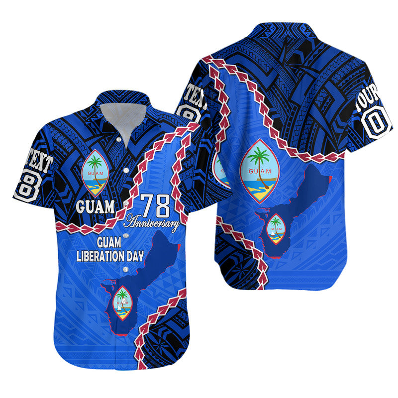 (Custom Personalised) Guam Liberation Day Hawaiian Shirt Basic Seal Lt9