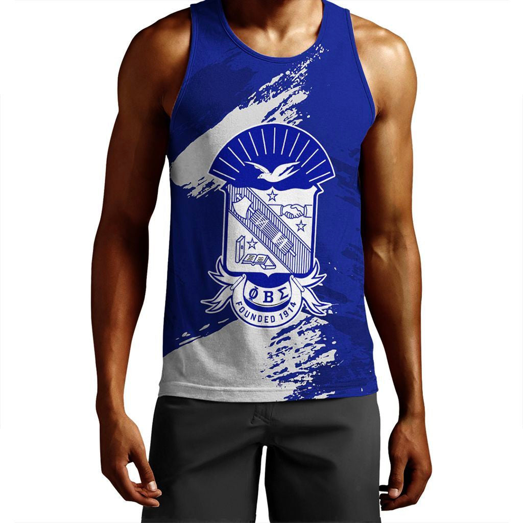 Wonder Print Tank Top – Phi Beta Sigma Nineteen Men’S Tank Top