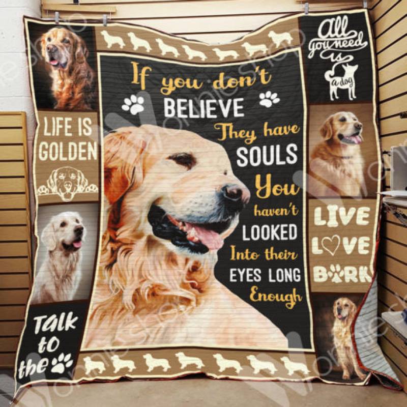 Golden Retriever Dog Blanket OCT1401 69O52