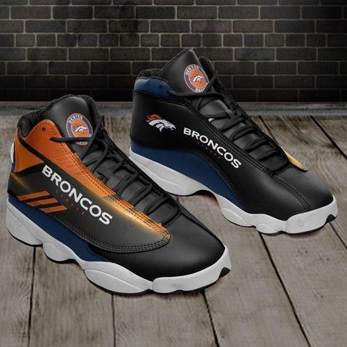 Denver Broncos Personalized Air Jordan 13 Shoes Sport Sneakers