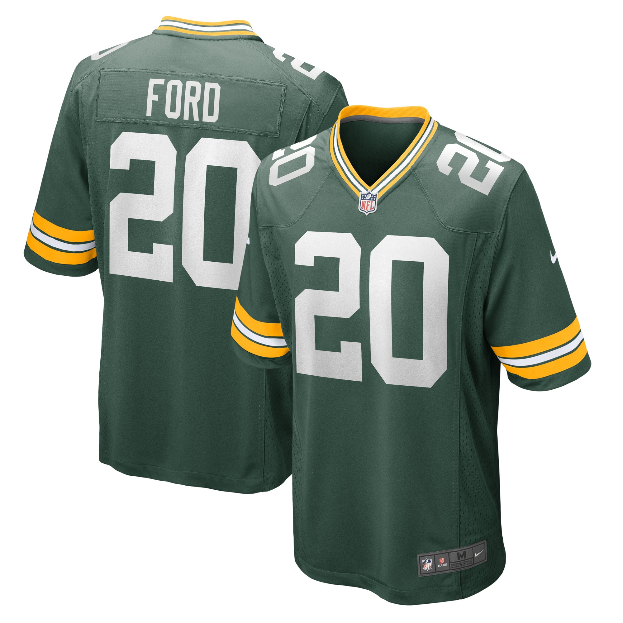 Rudy Ford Green Bay Packers Game Player Jersey – Green