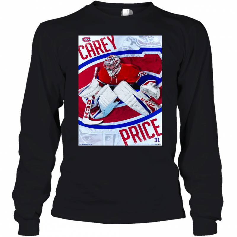 International Wall Poster Montreal Canadiens Carey Price Youth Long Sleeve