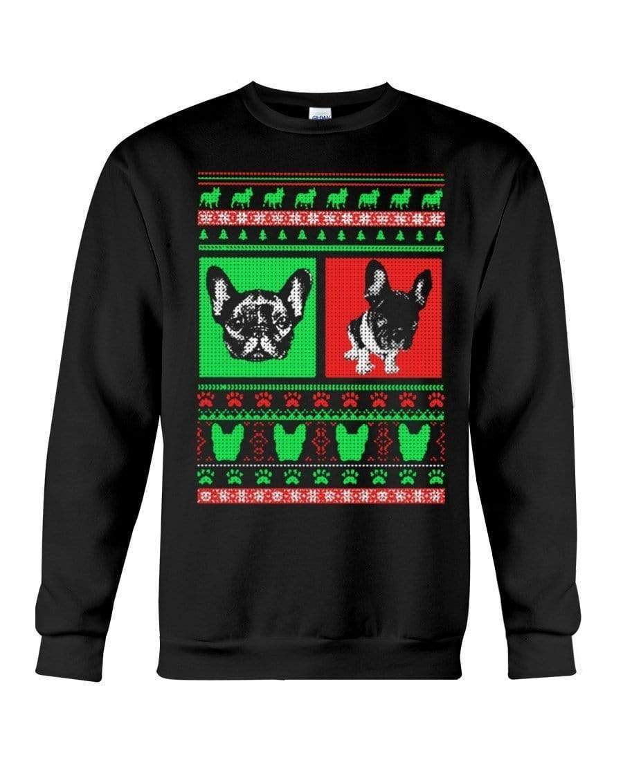 Boston Terrier Crewneck Sweatshirt – Unisex – Sizes Small to 5XL Ugly Christmas Sweater