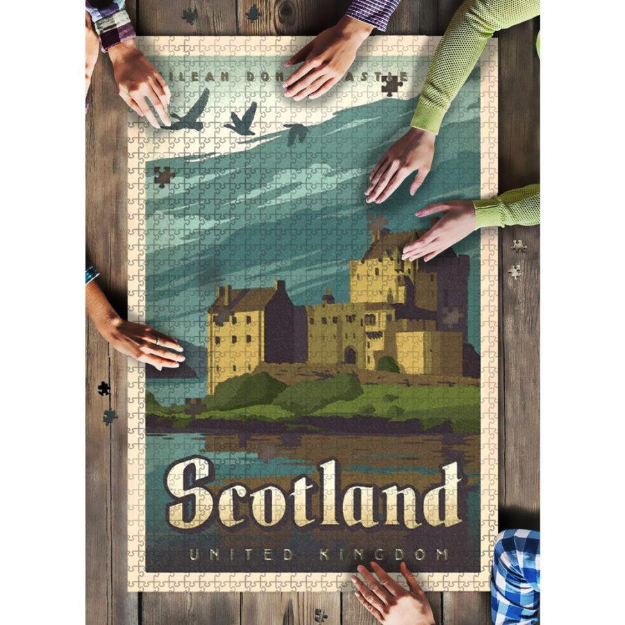 Scotland Poster Jigsaw Puzzle