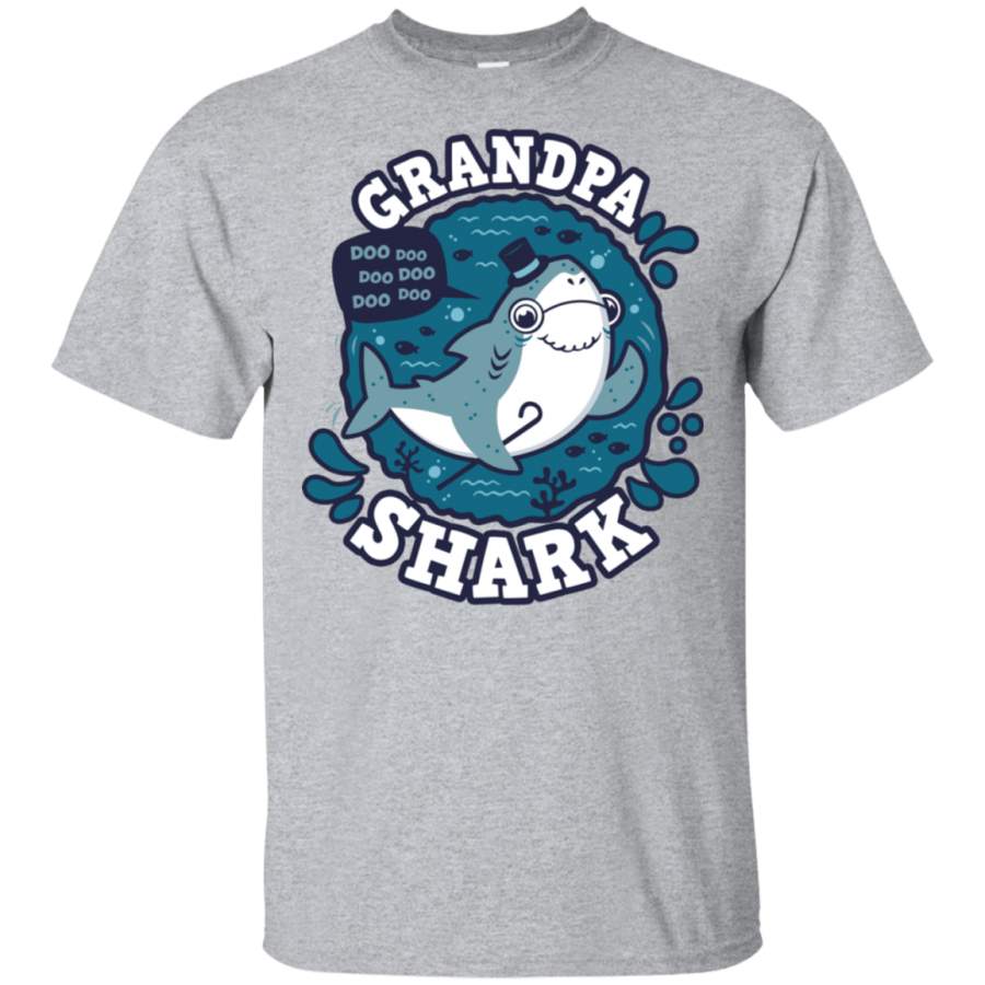 Shark Family trazo – Grandpa T-Shirt