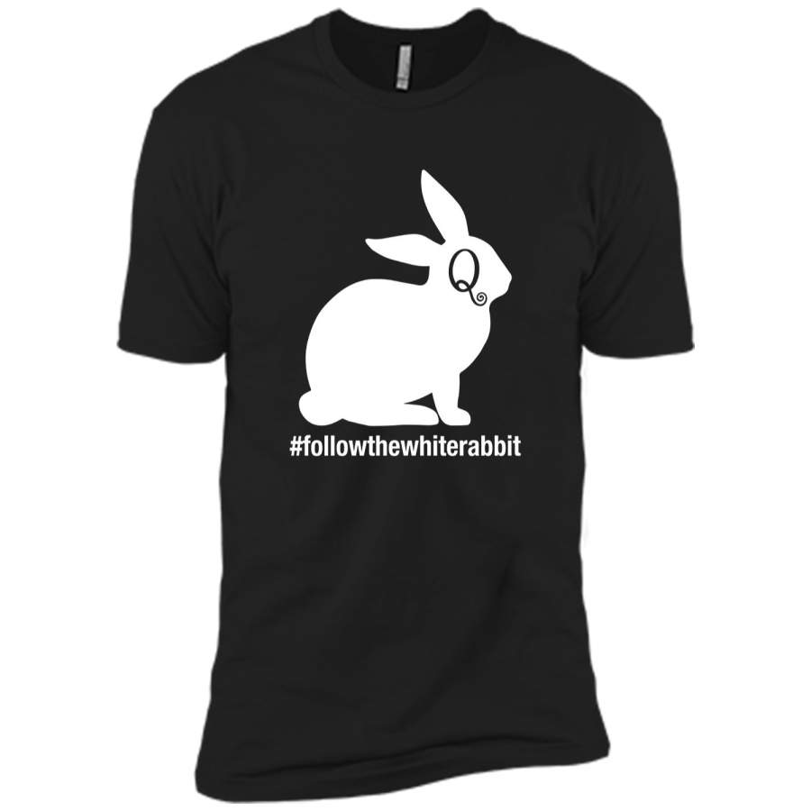 Q White Rabbit Awareness Shirt ~ QAnon