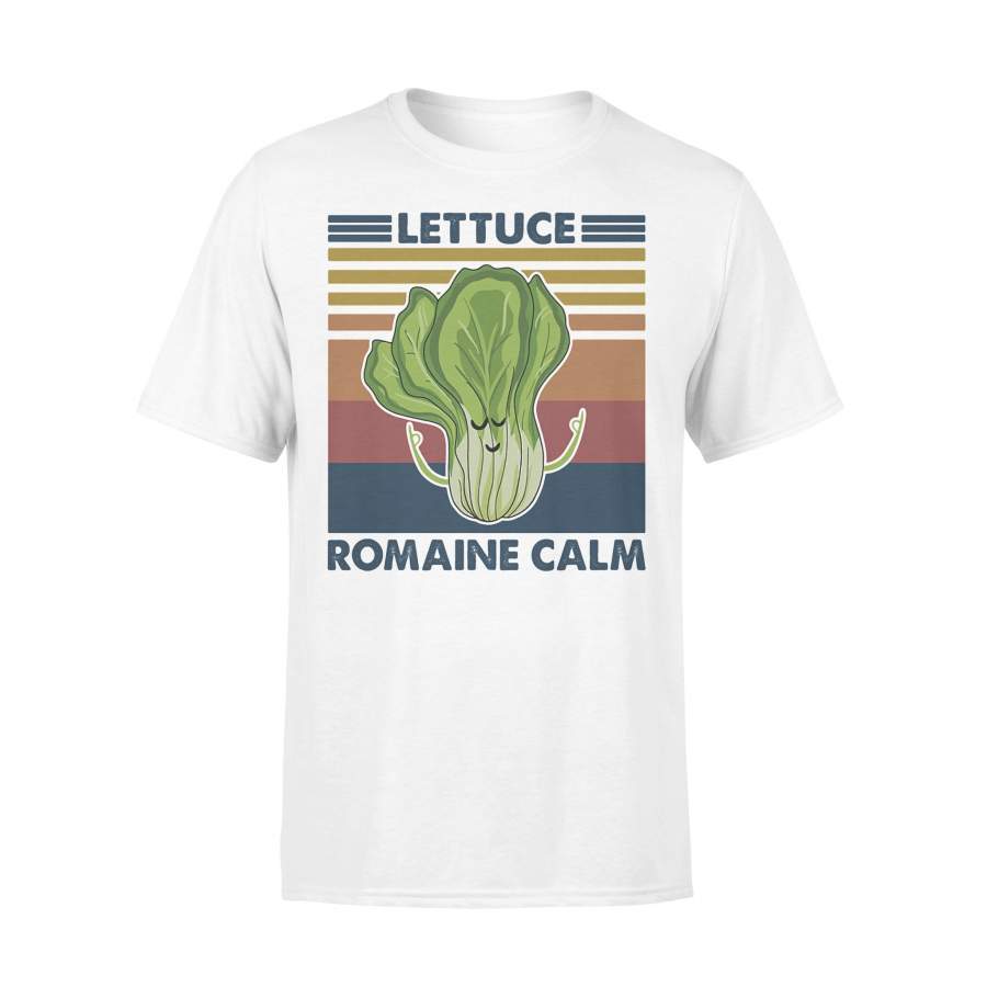 Vegan Lettuce Romaine Calm Vintage T-shirt