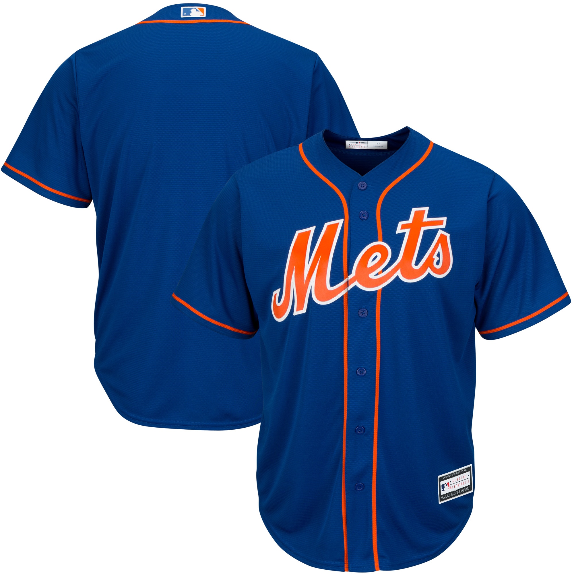 New York Mets Big & Tall Replica Team Jersey – Royal