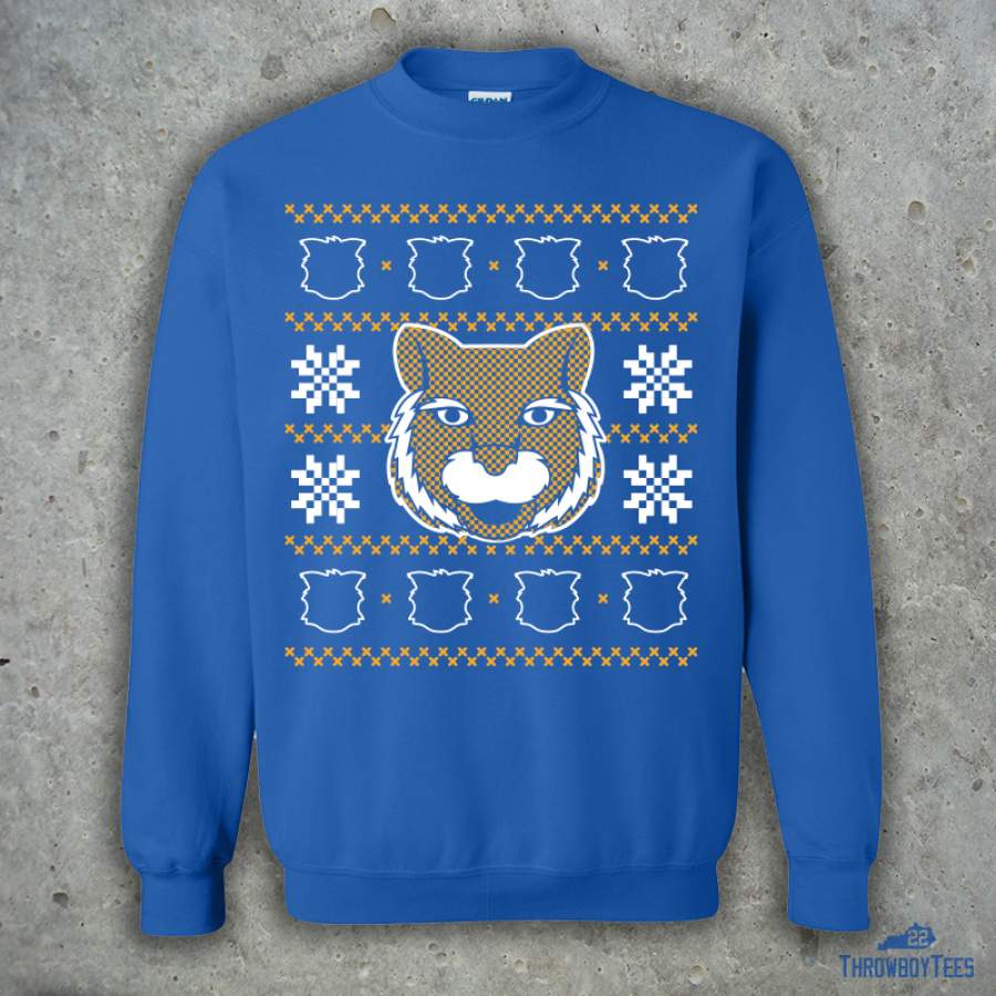 Wildcat Ugly Sweater – Blue Sweatshirt