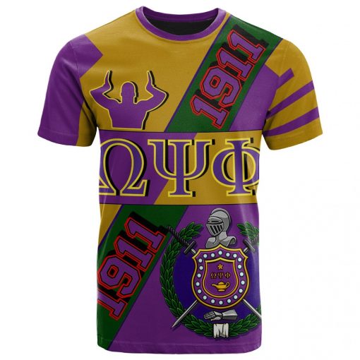 Omega Psi Phi T-Shirt – Fraternity Blood In My Dna T-Shirt