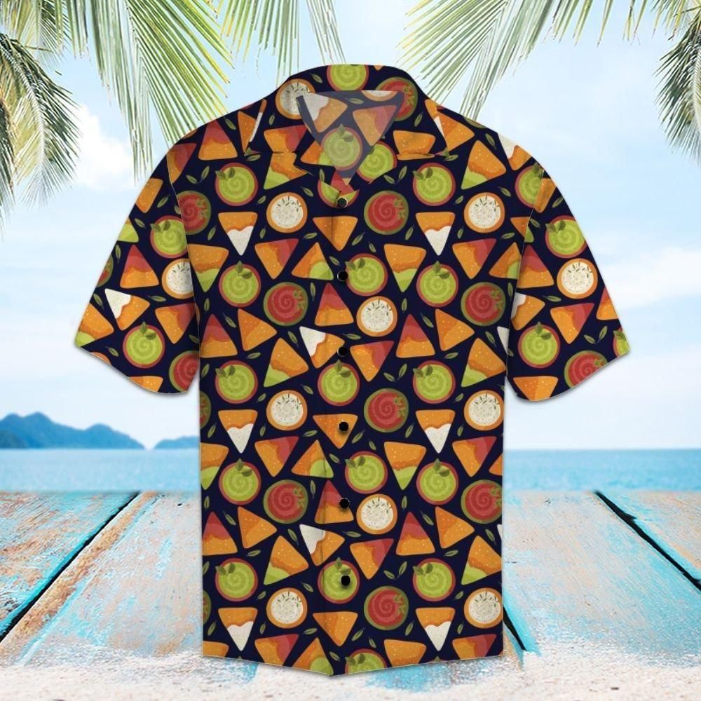 Nachos Aloha Hawaii Shirt Colorful Short Sleeve Summer Beach Casual For Men And Women Ha92558