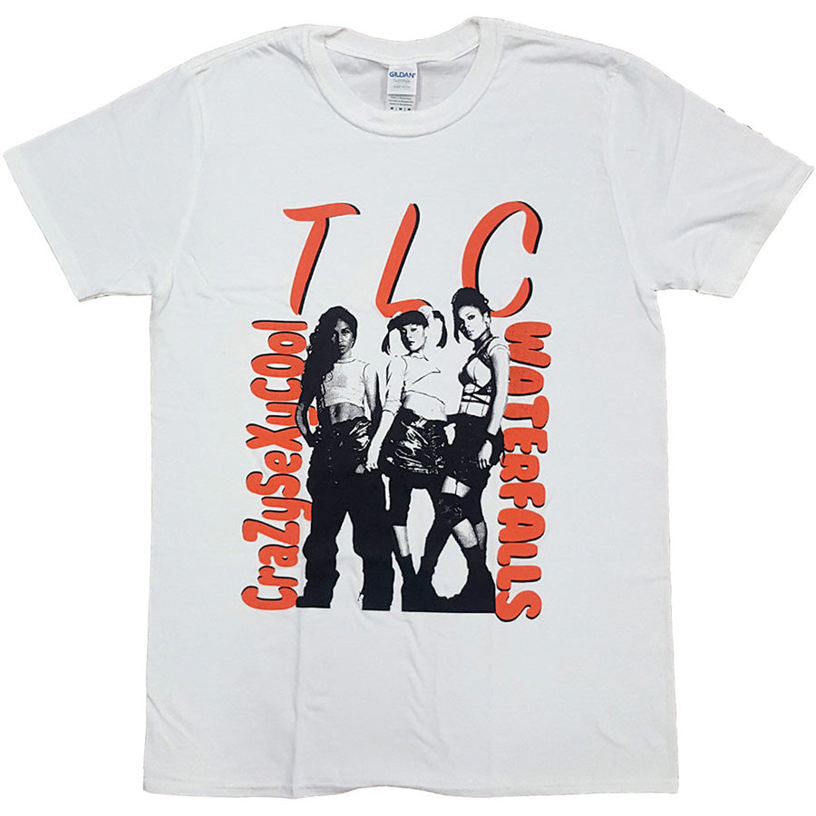 Tlc – Waterfalls – White T-Shirt