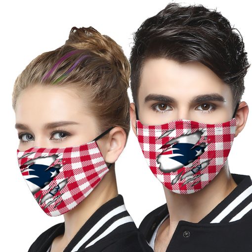 New England Patriots 3D Caro Style 2.5PM-FM410