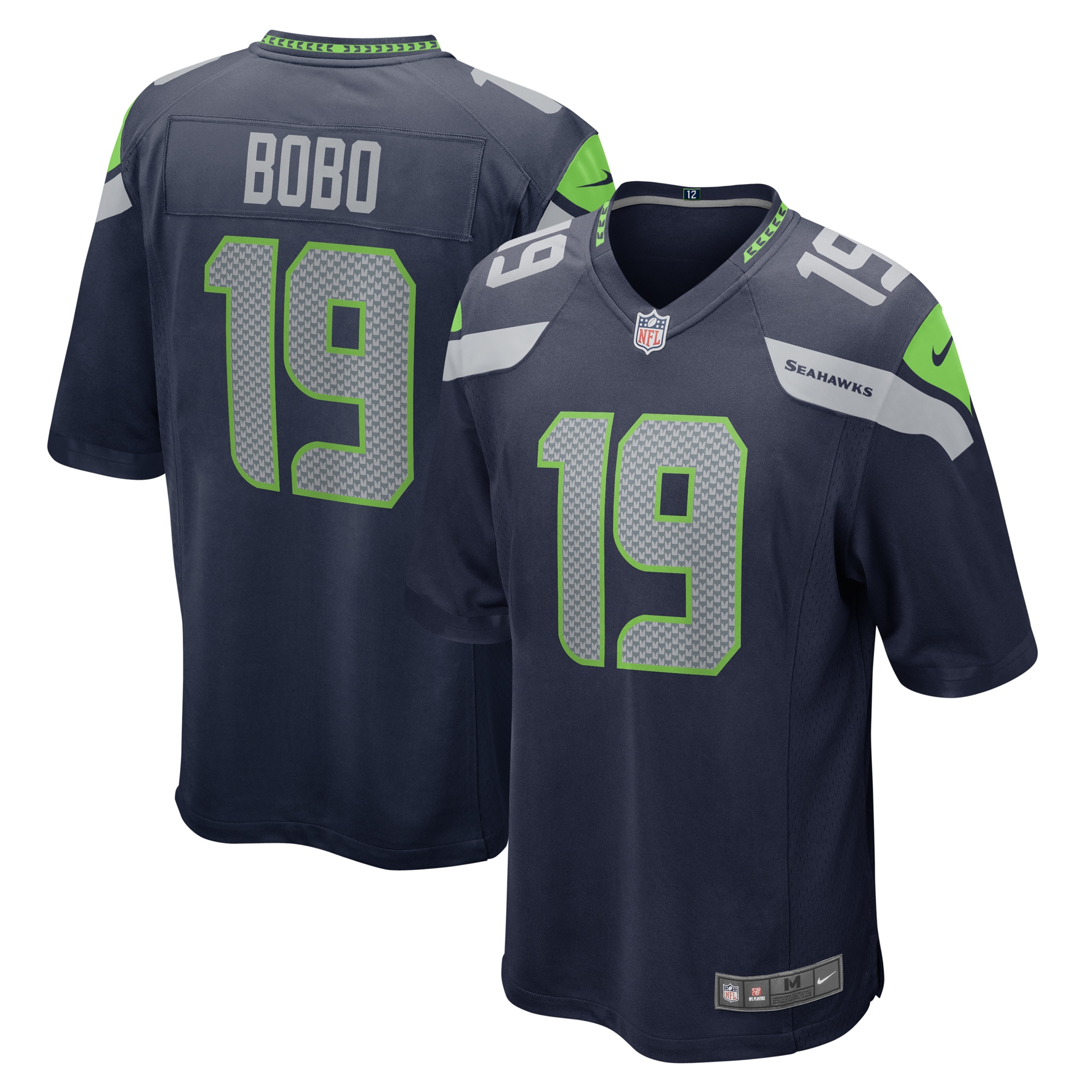 Jake Bobo Seattle Seahawks Game Jersey – College Navy