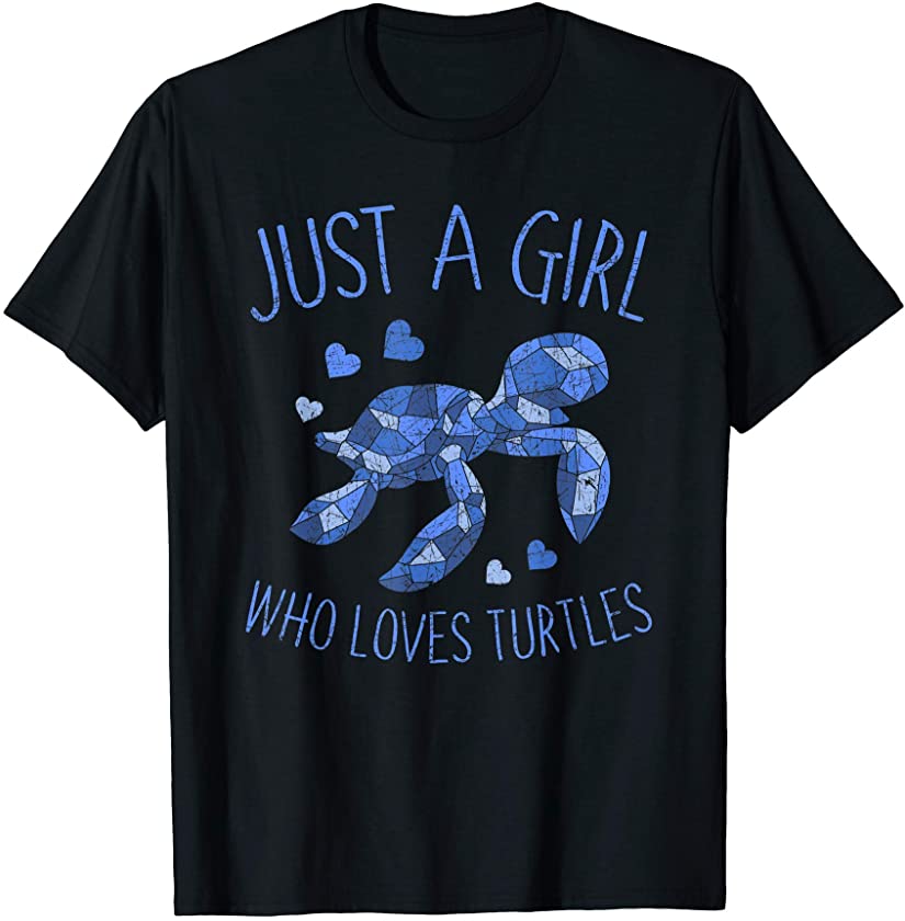 Sea Turtle Ocean Animal Women Girls Kids Gift Turtle T-Shirt