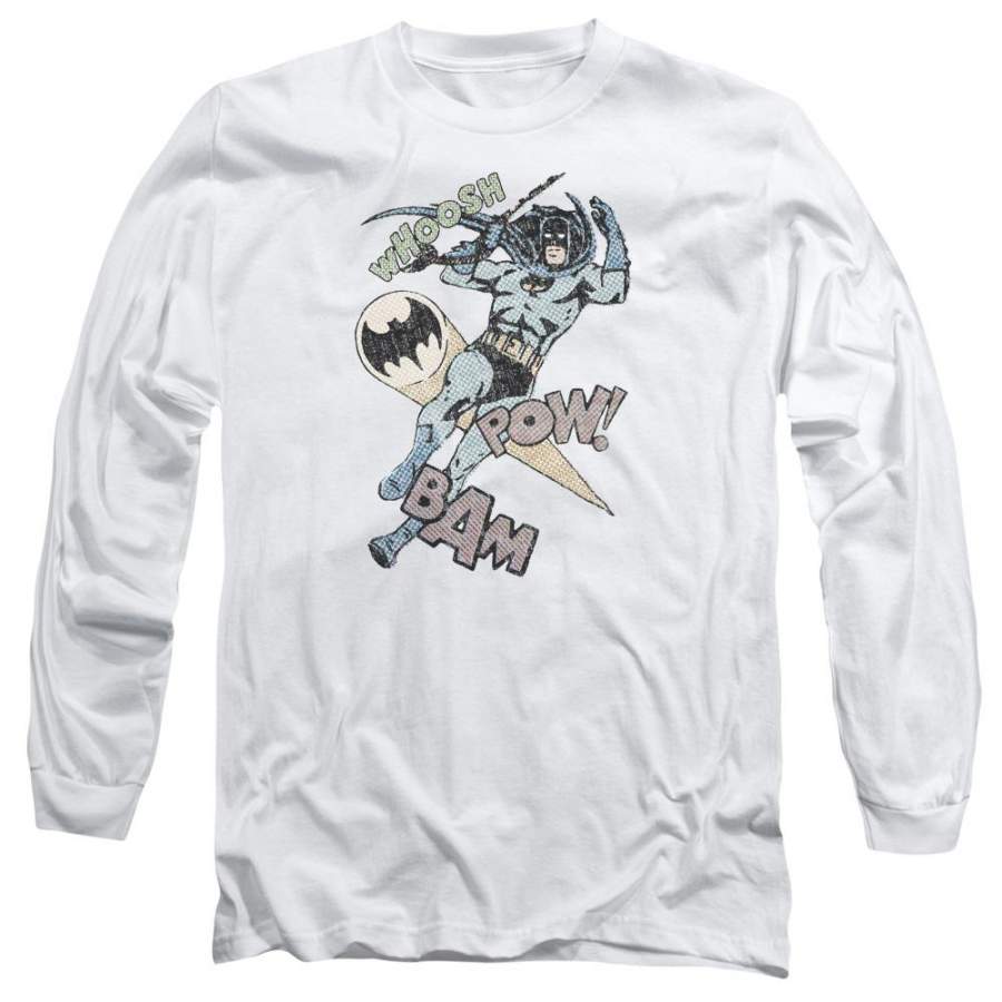 Batman – Halftone Swing Long Sleeve Adult 18/1