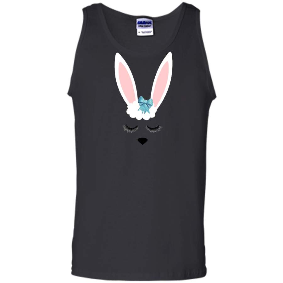 Cute Easter Bunny Shirt For Big Girls or Toddlers Tank Top