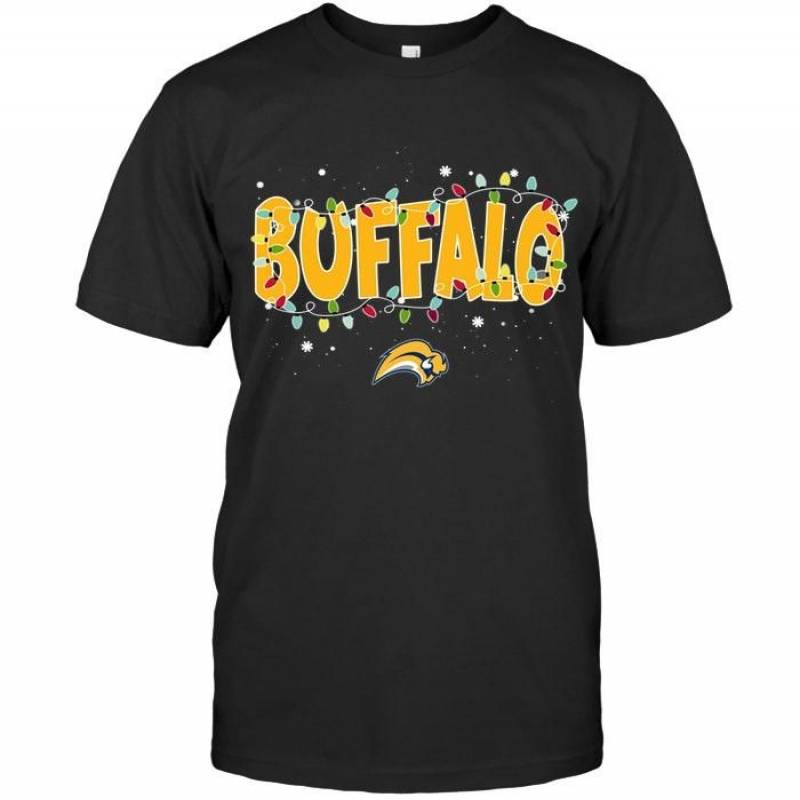 Buffalo Sabres Christmas Fairy Lights T Shirt – Gearpenguin.com