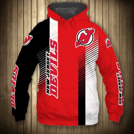 New Jersey Devils A 3D Hoodie A95