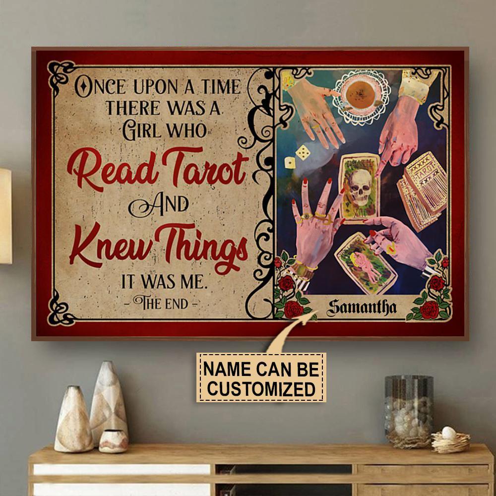 Aeticon Gifts Personalized Tarot Once Upon A Time Canvas Mom Dad Gift Home Decor