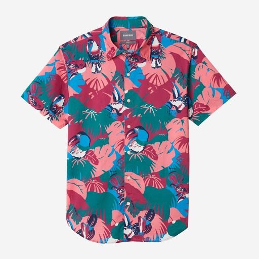 Tropical Parrots Hawaiian Shirt