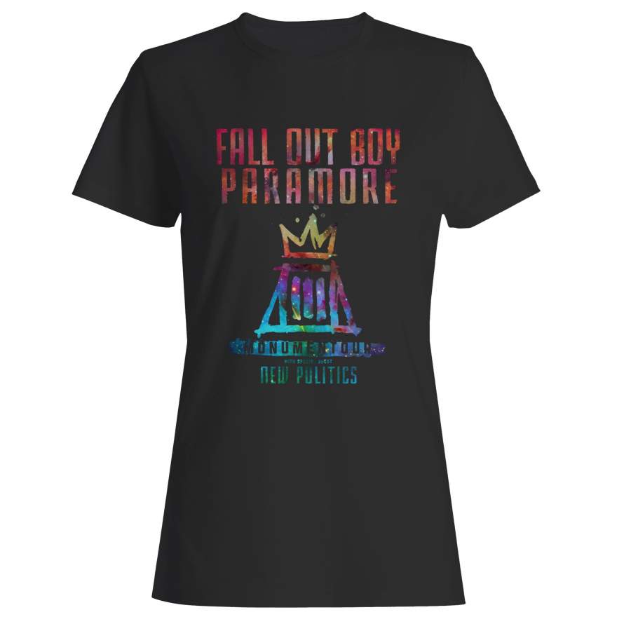 Fall Out Boy Paramore Monumentour Woman’s T-Shirt