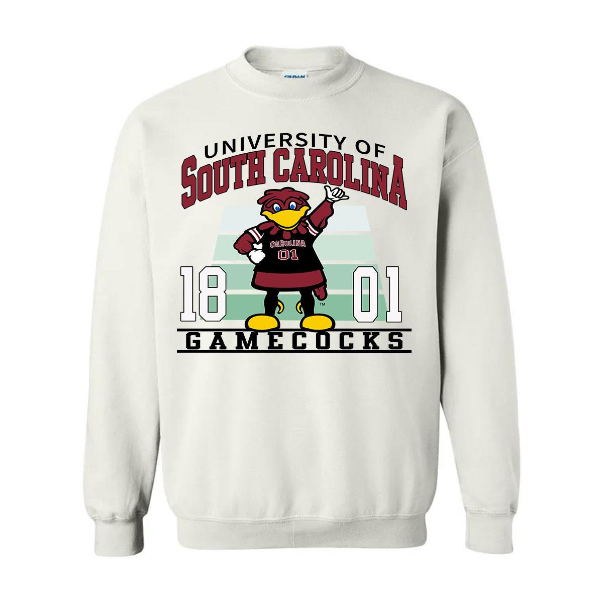 Vintage University of South Carolina Gamecocks Football Shirt, Vintage Sweatshirt South Carolina Gamecocks NCAA, Mascots Classic Sport Sweatshirt, Gifts For Sport