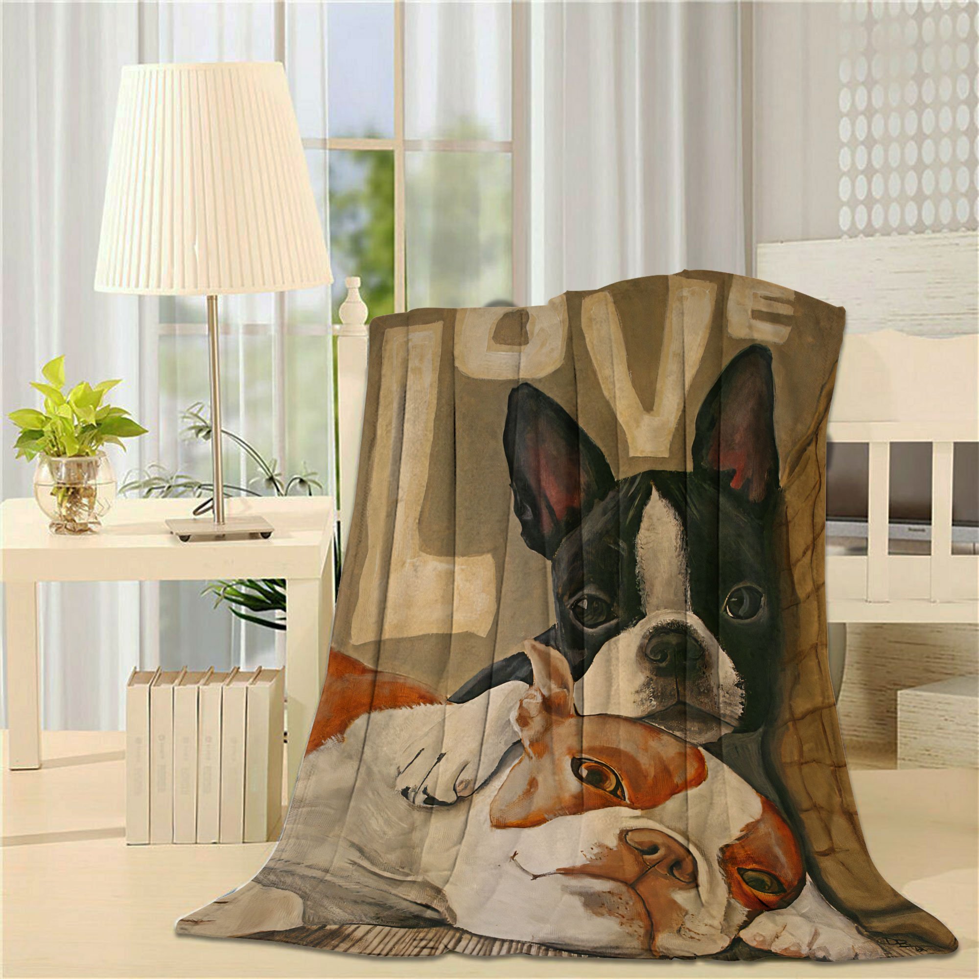 Cute French Bulldog Puppy – Gift For Dog Lover French Bulldog Owner Sherpa Blanket