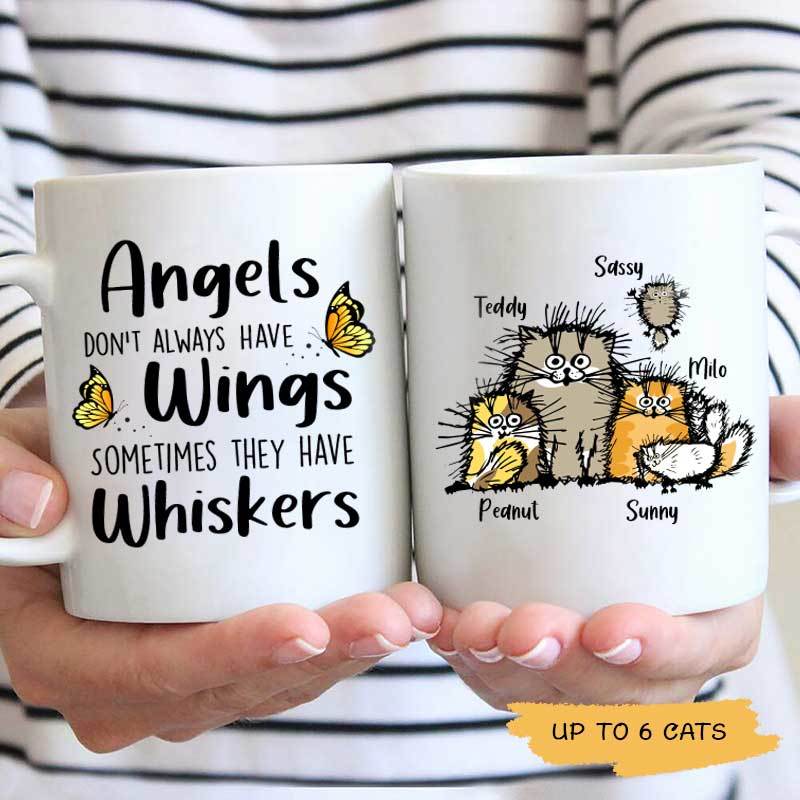 Angels Don’T Always Have Wings Personalized Coffee Mug