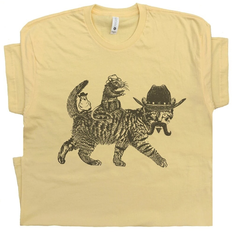 Cowboy Cat T Shirt Meowdy Shirt Funny Cat T Shirt Outfit